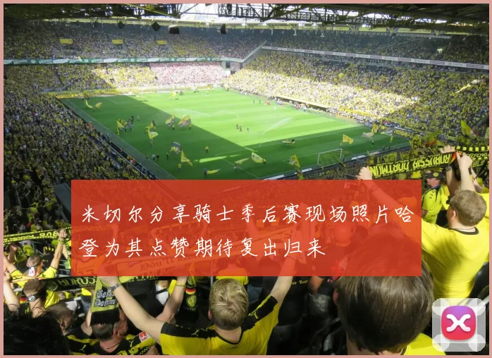 米切尔分享骑士季后赛现场照片哈登为其点赞期待复出归来